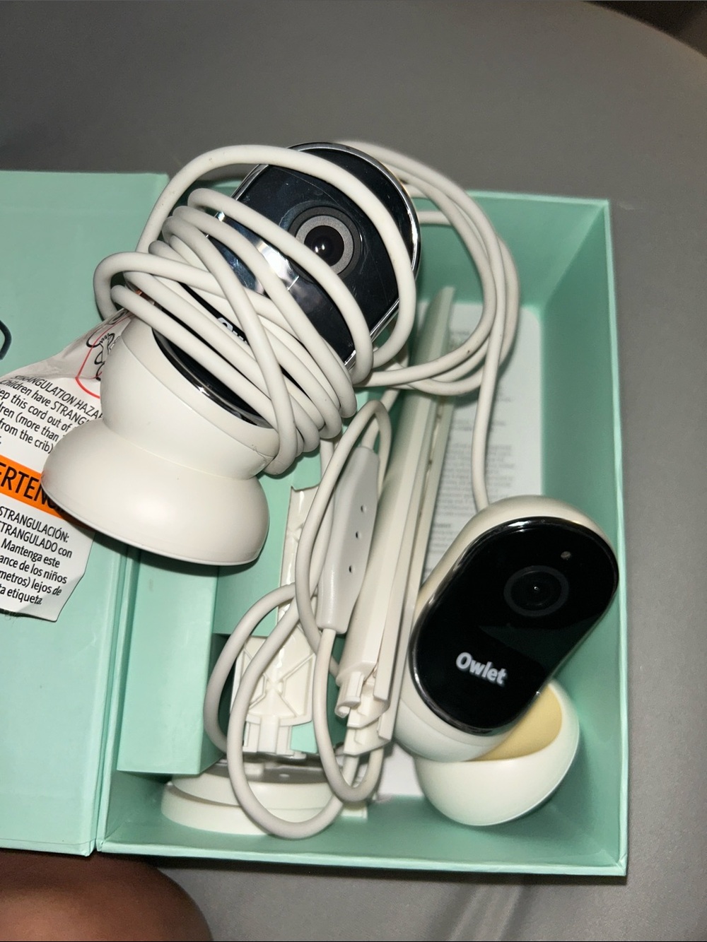 Owlet Baby Monitor with 2 Cameras - White